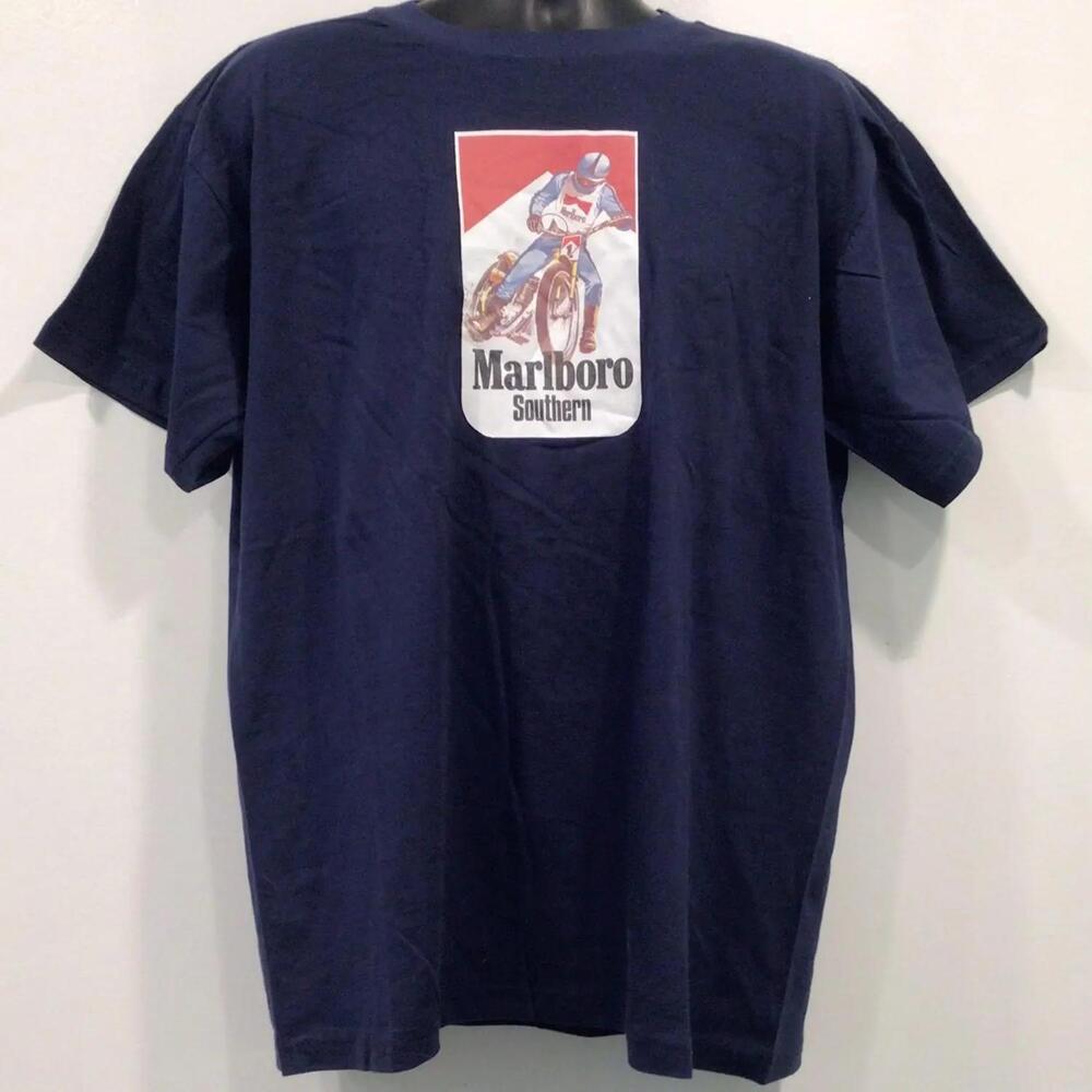 Navy Marlboro vintage inspired T shirt